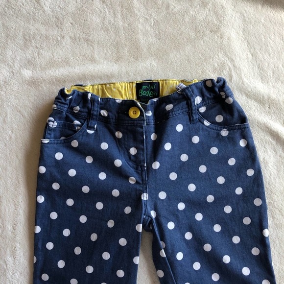 Mini Boden Polka Dot Jeans - Picture 3 of 7
